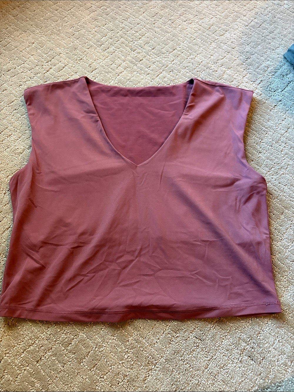Athleta wide strap Tank Top in Mauve